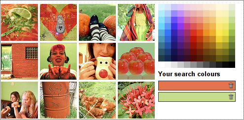 Flickr por colores